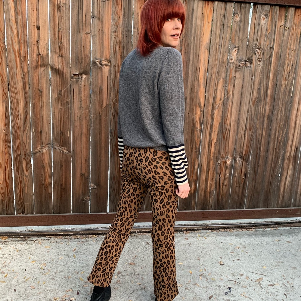 Comme des Garcons wool sweater.